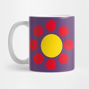 abstract flower Mug